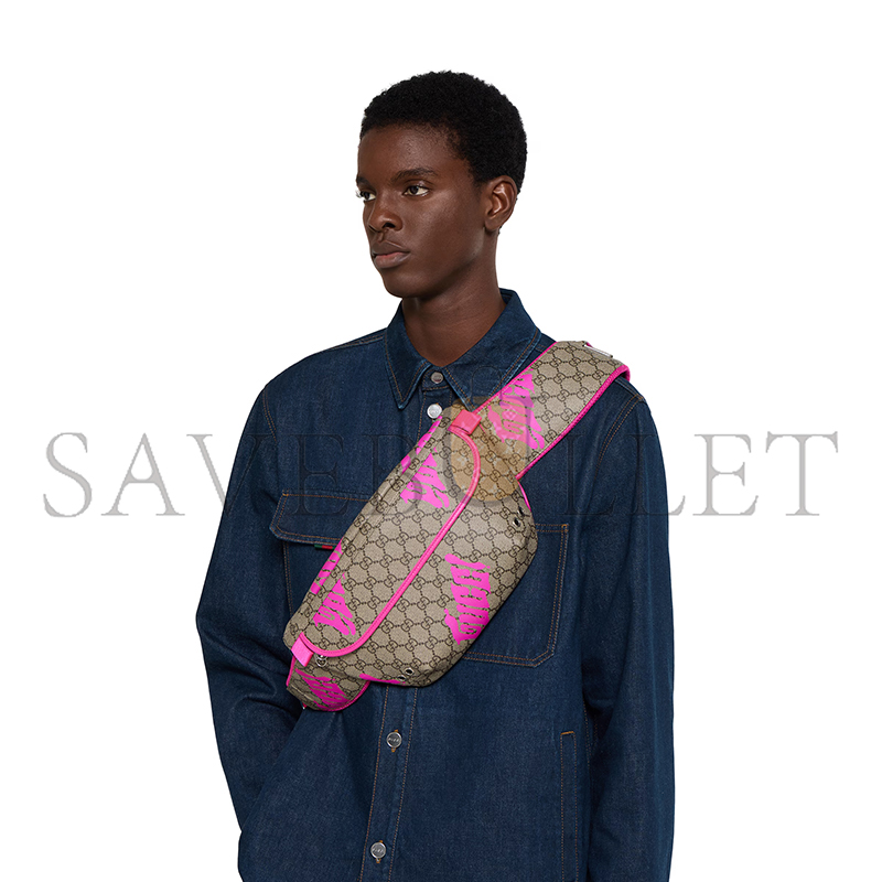 G*u*i large belt bag with print 834963 (32*17*5cm)